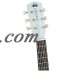 Luna Guitars AR2 NYL MERMAID Aurora 1/2 Nylon Mermaid v2   